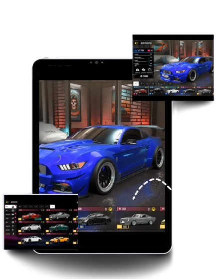 Drive Zone Online MOD APK v1.3.1 - Unlimited (Money/cars) 1 drive zone online mod apk new version 2025 removebg preview